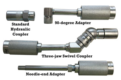 Grease gun adapters